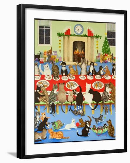 Getting Together, 2012-Pat Scott-Framed Giclee Print