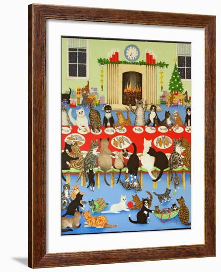 Getting Together, 2012-Pat Scott-Framed Giclee Print