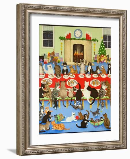 Getting Together, 2012-Pat Scott-Framed Giclee Print