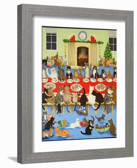 Getting Together, 2012-Pat Scott-Framed Giclee Print