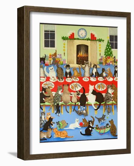 Getting Together, 2012-Pat Scott-Framed Giclee Print