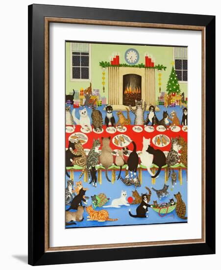 Getting Together, 2012-Pat Scott-Framed Giclee Print