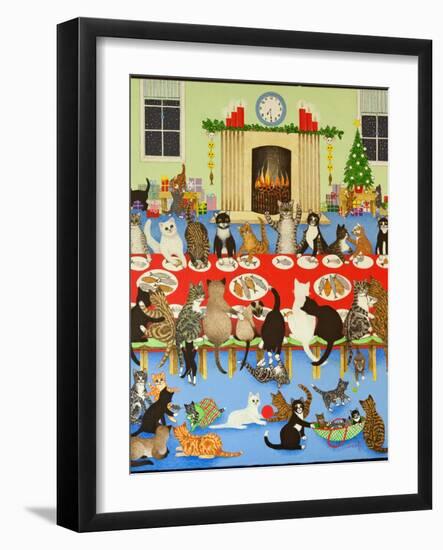 Getting Together, 2012-Pat Scott-Framed Giclee Print