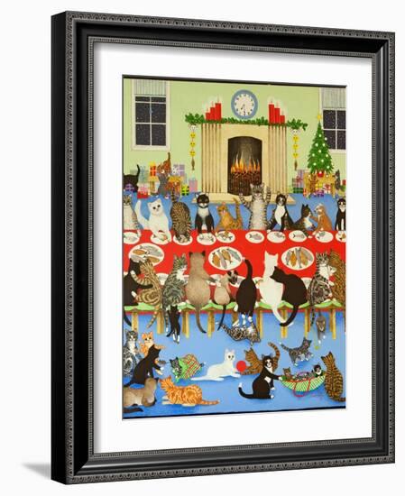 Getting Together, 2012-Pat Scott-Framed Giclee Print