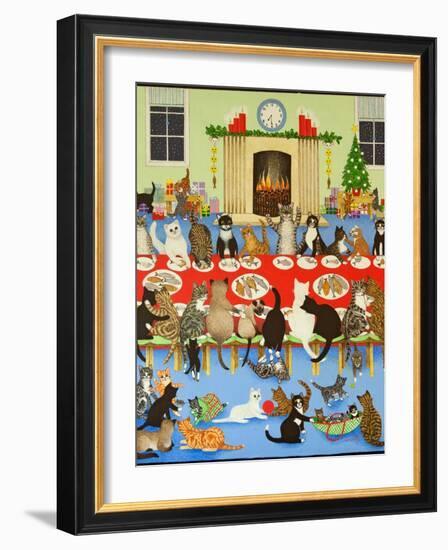 Getting Together, 2012-Pat Scott-Framed Giclee Print