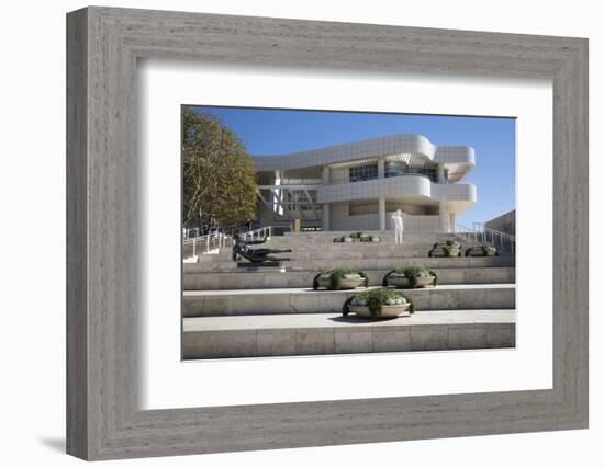 Getty Center Museum, Los Angeles, California, United States of America, North America-Stuart Black-Framed Photographic Print