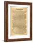 'Gettysburg Address Full Text' Art Print | Art.com