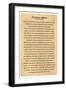 'Gettysburg Address Full Text' Art Print | Art.com