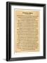 'Gettysburg Address Full Text' Art Print | Art.com