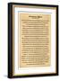 'Gettysburg Address Full Text' Art Print | Art.com
