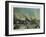 Gettysburg, Pennsylvania - Representation of the Battle of Gettysburg, c.1928-Lantern Press-Framed Art Print