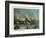 Gettysburg, Pennsylvania - Representation of the Battle of Gettysburg, c.1928-Lantern Press-Framed Art Print