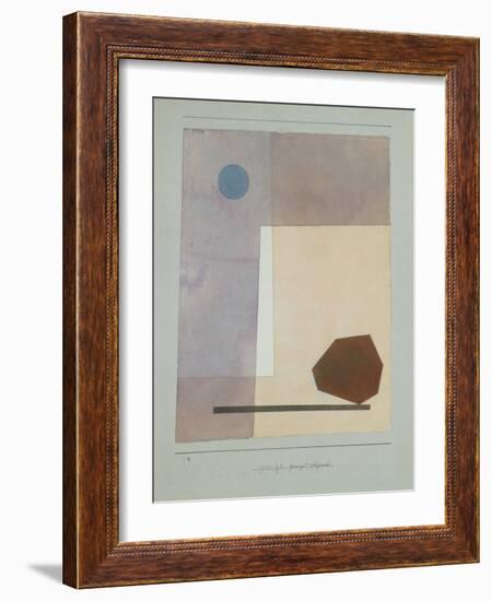 Gewagt Wägend-Paul Klee-Framed Collectable Print