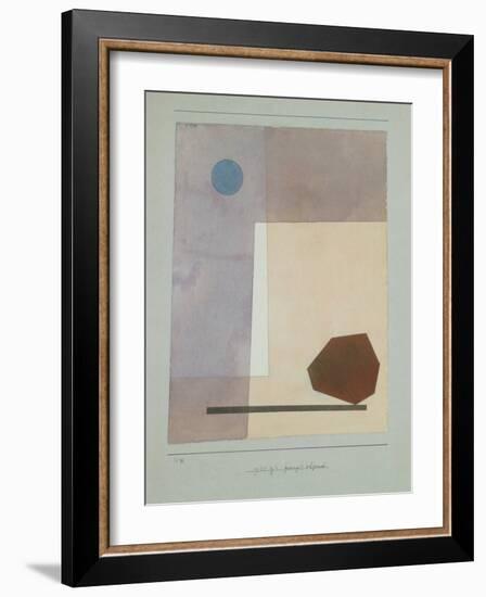 Gewagt Wägend-Paul Klee-Framed Collectable Print