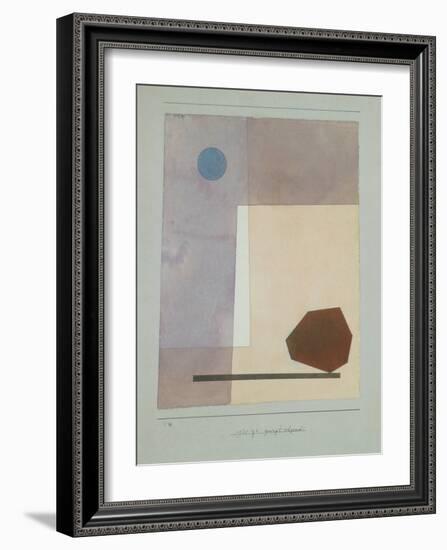 Gewagt Wägend-Paul Klee-Framed Collectable Print