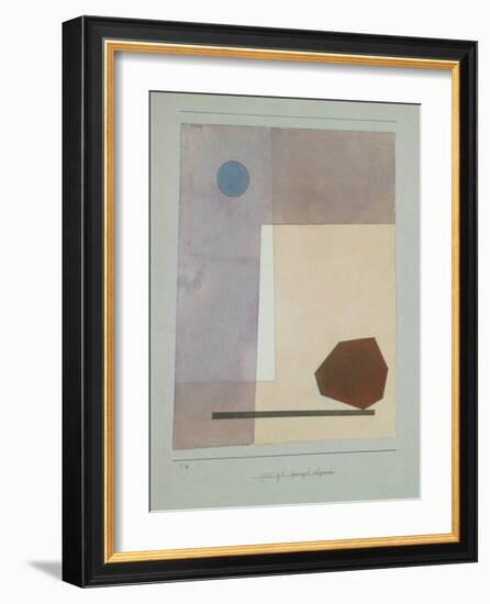 Gewagt Wägend-Paul Klee-Framed Collectable Print