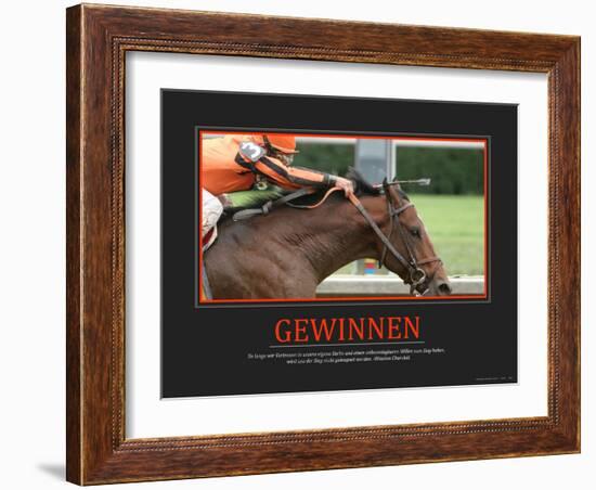 Gewinnen (German Translation)-null-Framed Photo