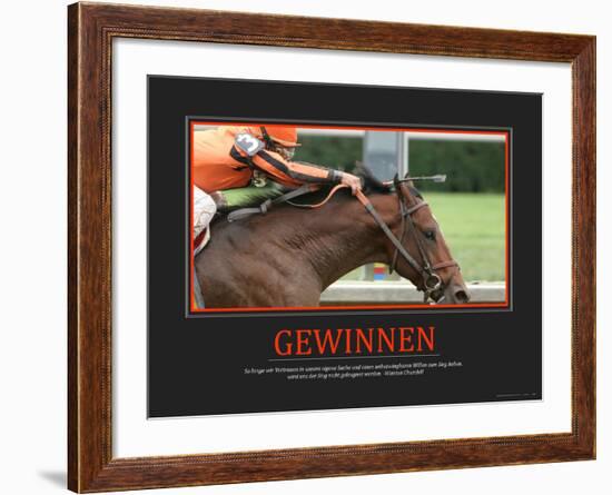 Gewinnen (German Translation)-null-Framed Photo