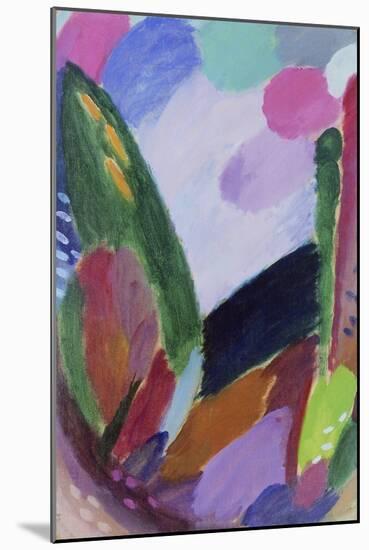 Gewitter (Grosse Variation Nr.5), 1916-Alexej Von Jawlensky-Mounted Giclee Print