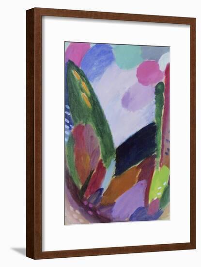 Gewitter (Grosse Variation Nr.5), 1916-Alexej Von Jawlensky-Framed Giclee Print