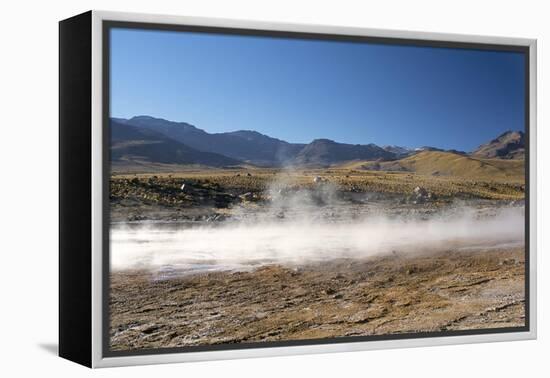 Geysers at Sol De Manana, Salar De Uyuni, Bolivia, South America-Mark Chivers-Framed Premier Image Canvas