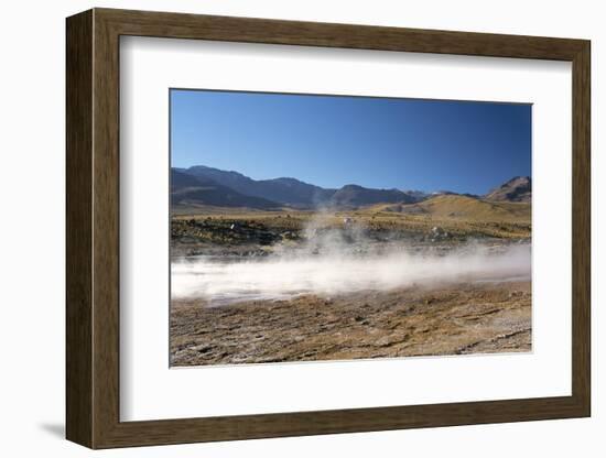 Geysers at Sol De Manana, Salar De Uyuni, Bolivia, South America-Mark Chivers-Framed Photographic Print