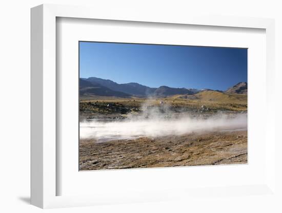 Geysers at Sol De Manana, Salar De Uyuni, Bolivia, South America-Mark Chivers-Framed Photographic Print