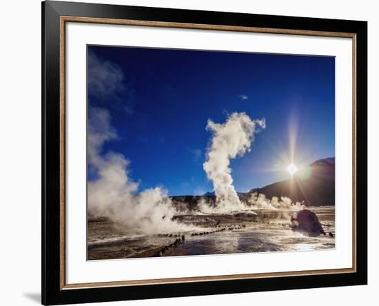 Geysers El Tatio, Antofagasta Region, Chile, South America-Karol Kozlowski-Framed Photographic Print