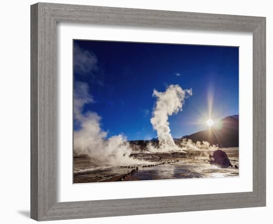 Geysers El Tatio, Antofagasta Region, Chile, South America-Karol Kozlowski-Framed Photographic Print