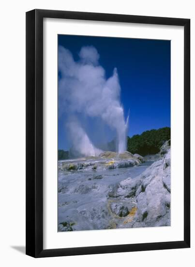 Geysers, Rotorua, New Zealand-Dr. Juerg Alean-Framed Photographic Print