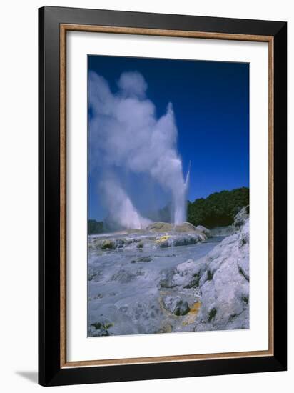 Geysers, Rotorua, New Zealand-Dr. Juerg Alean-Framed Photographic Print