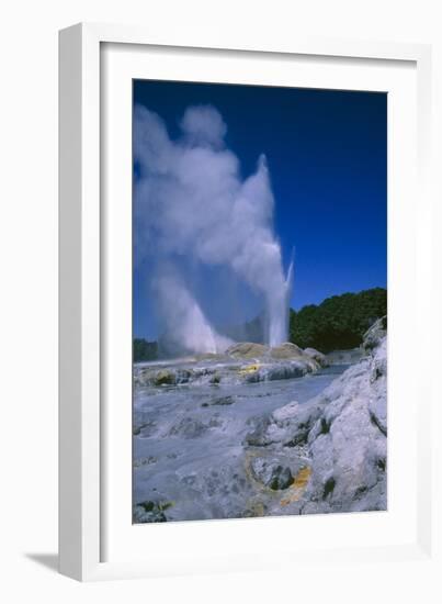 Geysers, Rotorua, New Zealand-Dr. Juerg Alean-Framed Photographic Print