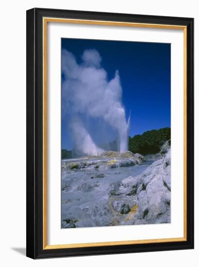 Geysers, Rotorua, New Zealand-Dr. Juerg Alean-Framed Photographic Print