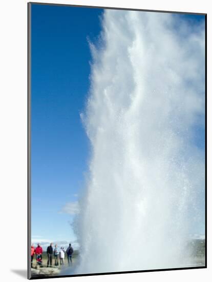 Geysir, Iceland, Polar Regions-Ethel Davies-Mounted Photographic Print