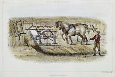 Bell's Reaping Machine, 1851-GH Swanston-Giclee Print