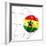 Ghanaian Soccer Ball in a Net-zentilia-Framed Premium Giclee Print