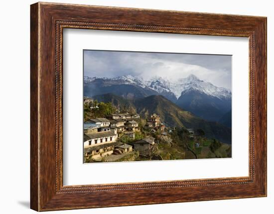 Ghandruk, 1990 Metres, Annapurna Himal, Nepal, Himalayas, Asia-Ben Pipe-Framed Photographic Print