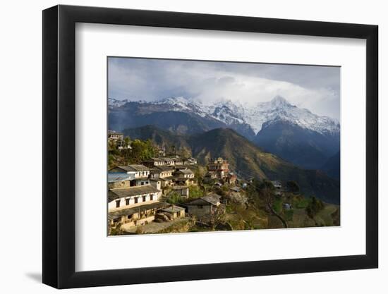 Ghandruk, 1990 Metres, Annapurna Himal, Nepal, Himalayas, Asia-Ben Pipe-Framed Photographic Print