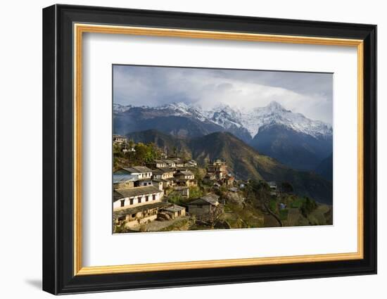 Ghandruk, 1990 Metres, Annapurna Himal, Nepal, Himalayas, Asia-Ben Pipe-Framed Photographic Print