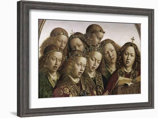 Ghent Altarpiece-Jan van Eyck-Framed Giclee Print