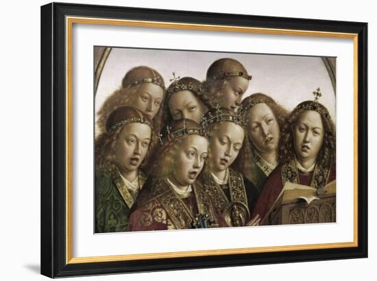 Ghent Altarpiece-Jan van Eyck-Framed Giclee Print