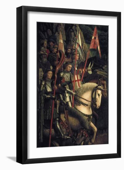 Ghent Altarpiece-Jan and Hubert Van Eye-Framed Art Print