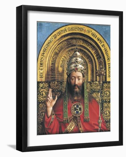 Ghent Altarpiece-Jan and Hubert Van Eye-Framed Art Print