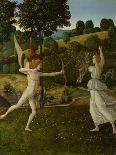 The Combat of Love and Chastity, Between 1475 and 1500-Gherardo di Giovanni del Fora-Framed Premier Image Canvas