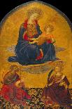 The Adoration of the Virgin and Child by Saint John the Baptist and Saint Catherine-Gherardo Starnina-Mounted Giclee Print