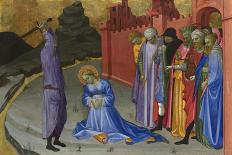 Saint Hugh of Lincoln Exorcises a Man Possessed by the Devil, 1404-1407-Gherardo Starnina-Giclee Print