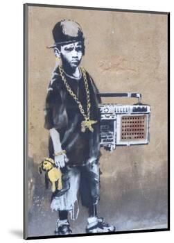 Ghetto Boy-Banksy-Mounted Giclee Print
