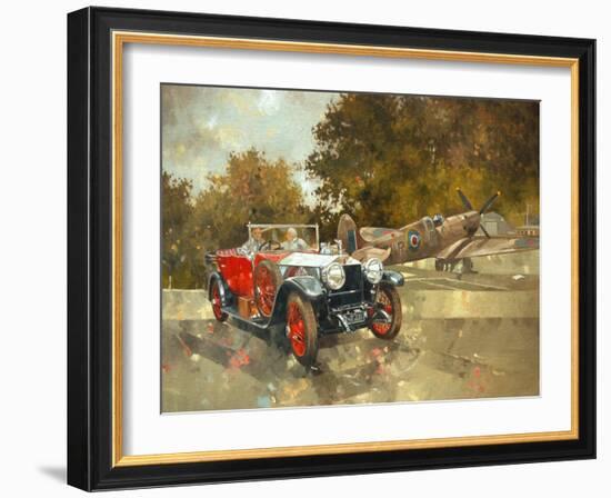 Ghost and Spitfire-Peter Miller-Framed Giclee Print