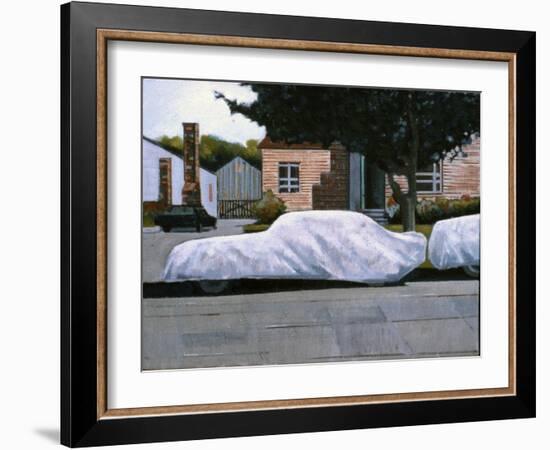 Ghost Cars Westchester Ca, 2007-Peter Wilson-Framed Premium Giclee Print