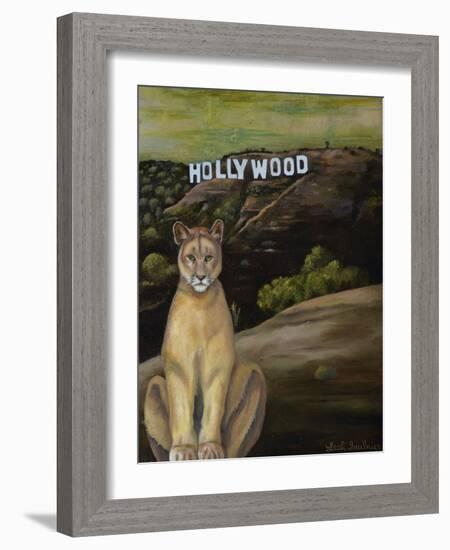 Ghost Cat-Leah Saulnier-Framed Giclee Print